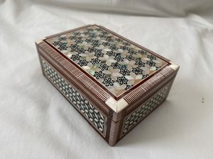 Boîte à bijoux élégante en bois nacré boîte-cadeau de stockage en gros pour le stockage des cosmétiques - Product Image 2