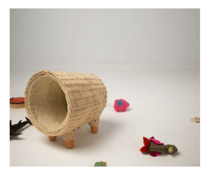 Natural Woven Rattan Pet Bed Premium Rattan Pet Bed for Dogs <b>Cats</b> Eco Friendly Soft Cushion High Quality Vietnam Factory Export - Product Image 6