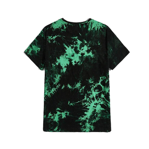 T-shirts Tie-Dye pour hommes personnalisés OEM Respirant Décontracté Surdimensionné Lavage à l'acide Vente en gros T-shirts Tie-Dye respirants de haute qualité - Product Image 3