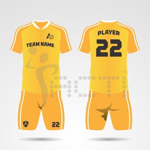 Camiseta de fútbol con sublimación de ropa de práctica para equipo-Alta calidad 100% poliéster Colores personalizables y logotipo Bajo MOQ 100 piezas - Product Image 1