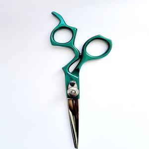 Professional Stainless Steel Hair Cutting Scissors with Ergonomic Offset Handle scissors are designed for barbers, hairstylists - Product Image 4