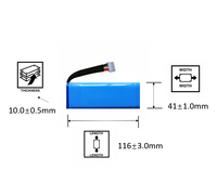 Baterai Polimer Lithium Pulse2 3 6000mAh L0705-LF P5542100-P 5542110P untuk Speaker Pulse 2 3 Pulse2 Pulse3 2017DJ171
