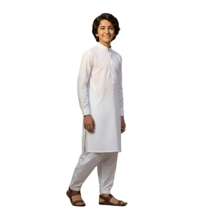 Magnifique robe pakistanaise pour enfants, nouvelle couleur, shalwar kameez et kurta shalwar, vente chaude, design été et hiver pour garçons - Product Image 3
