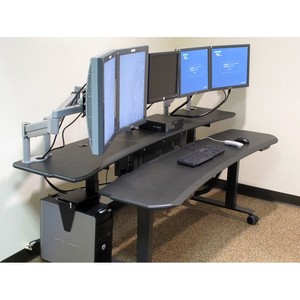 Adjustable Plastic <b>Computer</b> <b>Desk</b> for SmartDesk Studio Center - Product Image 2