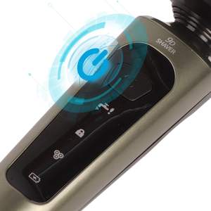 Rasoir électrique 4 en 1 pour hommes, rasoir rotatif sans fil, rasoir facial humide/sec, triple lame, étanche IPX7, tête de rasage de remplacement pour le corps - Product Image 6