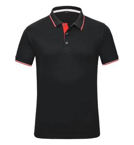 Chemises polo pour hommes T-shirt uni vierge à manches courtes haute qualité 100% polyester T-shirt polo décontracté personnalisé pour hommes - Product Image 3