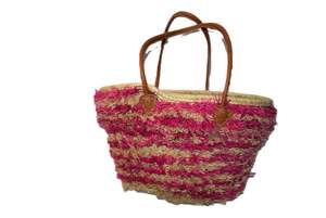 กระเป๋ากระเช้าเปิดปิดสไตล์วินเทจที่มีสองมือจับ/สายรัด - Product Image 4