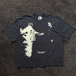 Top Trending Summer Men's T-Shirt Basic Crew Neck Manga corta Color sólido Serigrafía Custom Wholesale Basic Crew Neck T-Shirt - Product Image 2