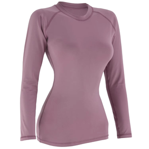 Rashguard OEM ODM Rash Guard woman Spandex Bjj Rash Guard Gym <b>Surfing</b> Diving Rashguard Compression MMA - Product Image 2