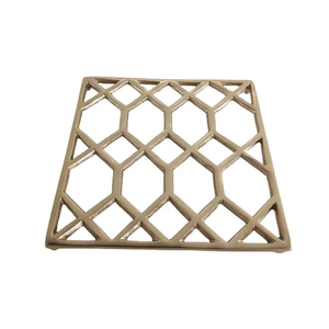 Dessous de plat en aluminium écologique de forme carrée classique taille de couleur personnalisable pour Table à manger de Protection de casserole résistante à la chaleur - Product Image 5
