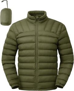 Chaquetas de Invierno para Hombre con Cuello Alto, Último Diseño, con Logotipo Frontal y Colores Personalizados - Product Image 1