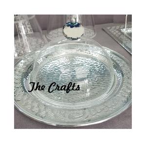 Plateau de la plus haute qualité avec couvercle en acier inoxydable plateau de service avec couvercle en acrylique pour l'utilisation de mariage d'hôtel - Product Image 2