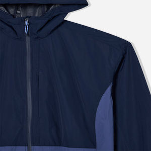 Veste coupe-vent à fermeture éclair bicolore pour homme, veste de sport de haute qualité, veste tactique d'extérieur, capuche en polaire, imperméable, hiver, OEM - Product Image 5