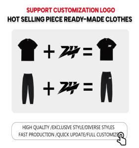 Ensemble de pantalons de survêtement en coton ample pour hommes, vêtements d'hiver, pantalons de jogging, pantalons de survêtement unisexe, jambes larges, streetwear, designer par le fabricant - Product Image 3