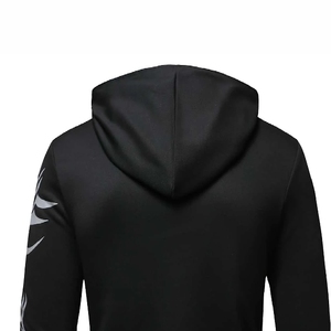 เสื้อฮู้ดผ้าฝ้าย100% 400 GSM สำหรับผู้ชายเสื้อฮู้ดซักได้แบบกรดไม่มีซิปมีฮู้ดสำหรับฤดูหนาว - Product Image 3