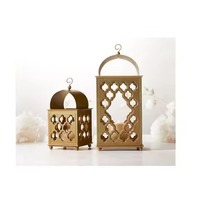 Centro de Mesa Decorativo de Metal Moderno y Elegante para Ramadán, Diseño Duradero Hecho a Mano, Color Personalizado, Tamaño Personalizado, para Sala de Estar o Comedor