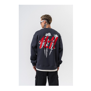 เสื้อฮู้ดดี้สตรีทแวร์ผู้ชายไซส์ใหญ่พิเศษ แบบสั่งทำ ปักลาย พิมพ์ลาย ผ้าเฟรนช์เทอร์รี่ มีกระเป๋า ผ้าฝ้าย 100% สำหรับฤดูใบไม้ร่วง ผลิตตามแบบ ODM - Product Image 1