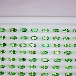 Tsavorita verde Natural de calidad AAA, piedra preciosa suelta, corte ovalado, origen de Tanzania, certificación IGI, fabricación de joyas de 50,5 quilates - Product Image 4