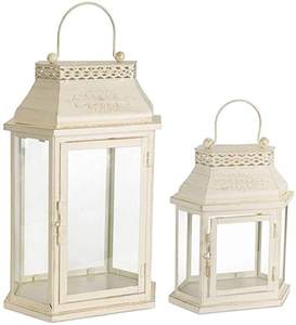 Lanterne enduite de poudre en fer en verre de forme carrée pour décoration intérieure et extérieure au prix le plus bas en inde - Product Image 5