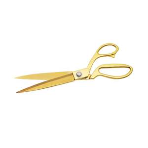 Ciseaux longs droits en acier inoxydable pour couturière, ciseaux de tailleur, ciseaux professionnels pour la couture et la confection - Product Image 2