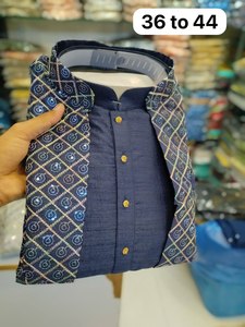 Veste pour homme avec pantalon Kurta & Polo par l'exportateur en gros Fabzone - Product Image 2