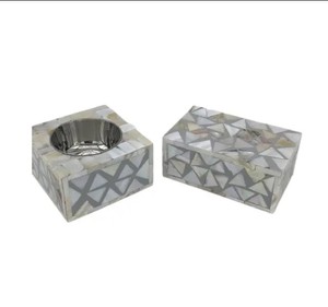 Quemador de incienso de madera moderno de lujo con incrustaciones de hueso de la mejor calidad para el hogar Hotel Oficina Villa-Ocean Scent Direct India Mayorista - Product Image 4