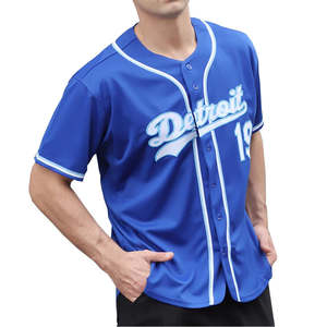 Uniformes de Béisbol al por Mayor, Jersey de Béisbol de Malla Sublimada Personalizada, Jersey de Béisbol Profesional para Adultos - Product Image 4