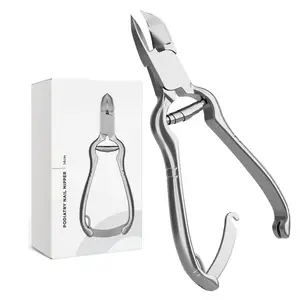 Foot Care Corner Pliers 11.5 cm Rustproof for Foot Care Nail Nippers Pointed with Slim Thin Edge Especially for Ingrown Nails