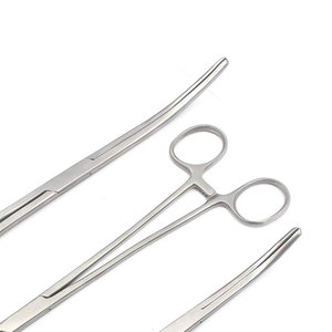 Fórceps de trinquete Grado quirúrgico Acero inoxidable Manual Mango antideslizante Agarre Instrumento Médico Quirúrgico de alta calidad - Product Image 4