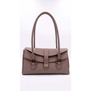 Borsa a Spalla Strutturata in Vera Pelle Dollaro - Made in Italy - Art. 26116 - Product Image 1