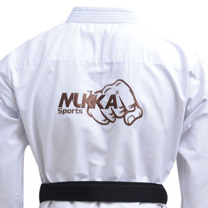 ชุดคาราเต้ผ้าคอตตอนสีสำหรับผู้ใหญ่เครื่องแบบคาราเต้ผ้าคอตตอนดีไซน์ใหม่ล่าสุด - Product Image 4