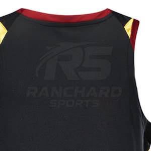 Maillot de basket-ball pour hommes, tissu en maille à séchage rapide, léger et durable, maillot de basket-ball imprimé sur mesure - Product Image 5
