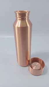 Vente la plus chaude Haxagon International 100% Bouteille d'eau en cuivre Artisanat naturel personnalisé Revêtement anti-corrosion écologique - Product Image 6