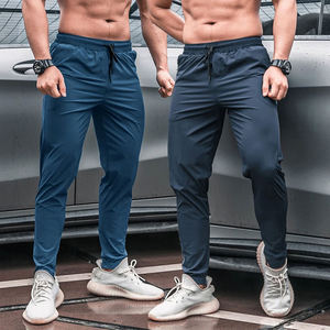 OEM Pantalons de survêtement d'hiver pour hommes personnalisés Taille haute Style décontracté Nouveau design Tissu en toile Fermeture à la taille élastique Meilleur prix! - Product Image 3