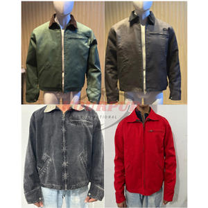Blouson Bomber Detroit pour Homme en Toile, Col Montant, à Capuche, Respirant, Vêtement de Travail, Marque Personnalisée, Étiquette Privée, pour Ouvriers du Bâtiment - Product Image 6