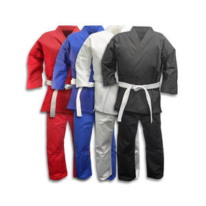 ชุดยูโดคุณภาพสูงแบบใหม่ขายดี ผลิตในปากีสถาน ชุดคาราเต้ สีตามสั่ง ชุดศิลปะการต่อสู้ 2 ชุด - Product Image 5