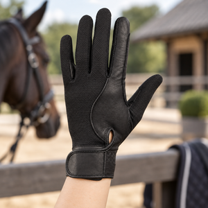 Gants d'équitation unisexes d'hiver légers, imperméables, respirants, à doigts entiers, antidérapants, protecteurs, pour l'entraînement équestre, en PU - Product Image 2
