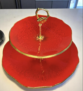 Soporte de pastel de resina con diseño de Lava de la mejor calidad para soporte decorativo de pieza de boda y cumpleaños - Product Image 4