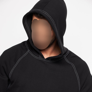Sweats à capuche et sweats à capuche pour hommes à coutures contrastées de haute qualité et à capuche - Product Image 4