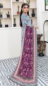 Muy alta calidad paquistaní shalwar kameez exportación calidad shalwar kameez damas pakistaní algodón/césped trajes impresos - Product Image 3