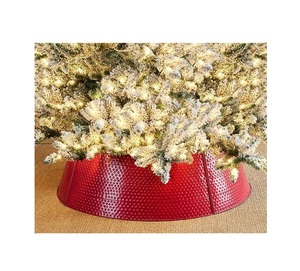 ปกโลหะตกแต่งต้นคริสต์มาสปกต้นคริสต์มาสสีแดงหรูหราปกคอต้นไม้คริสต์มาส - Product Image 1