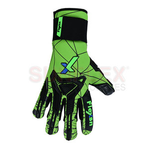 Gants de gardien de but professionnel de haute qualité Fourniture directe d'usine Matériel en cuir Équipement de sport - Product Image 4