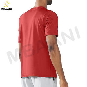 T-shirts de course athlétiques pour hommes, entraînement, manches courtes légères, hauts de performance, tee-shirt - Product Image 2