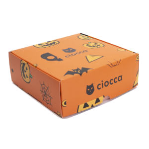 Calzini da uomo in cotone caldo con design di Halloween, 6 paia in confezione regalo, taglia unica, stile quotidiano con logo sul fondo in spandex e poliestere. - Product Image 3