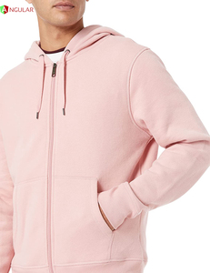 Chaqueta cortavientos con cremallera para hombre, impermeable, con capucha, para la lluvia, exterior, para senderismo, ligera - Product Image 2