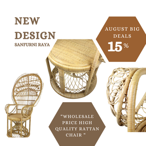 Silla de ratán, muebles modernos de estilo antiguo para el hogar, sala de estar, jardín, parque, precio al por mayor, fábrica directa de Indonesia - Product Image 3