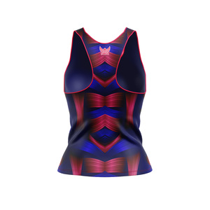 Camiseta sin Mangas de Algodón y Fibra de Bambú, Talla Grande, Estilo Moderno, para Mujer, Ideal para Yoga, Fitness, Gimnasio y Deportes - Product Image 2