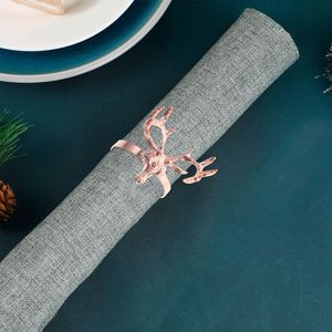 Handmade <b>Metal</b> Reindeer Napkin <b>Ring</b> With Exclusive Artwork Excellent Personalized Item <b>For</b> Artists Designers And Collectors - Product Image 1