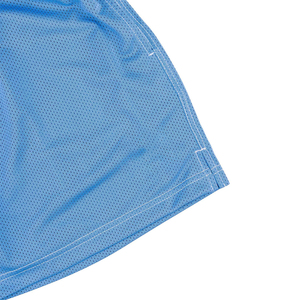 Pantalones cortos de malla de poliéster OEM 100% para hombre, ropa de calle con cierre de cordón de lona transpirable con serigrafía sólida personalizada - Product Image 4