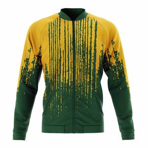 Veste à fermeture éclair intégrale, fabricant OEM ODM |   Chaud, respirant, séchage rapide |   Tailles Homme Femme Jeunesse |   Veste d'entraînement de performance - Product Image 2